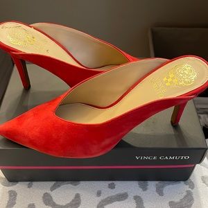 Red Muse high heels, 8 1/2